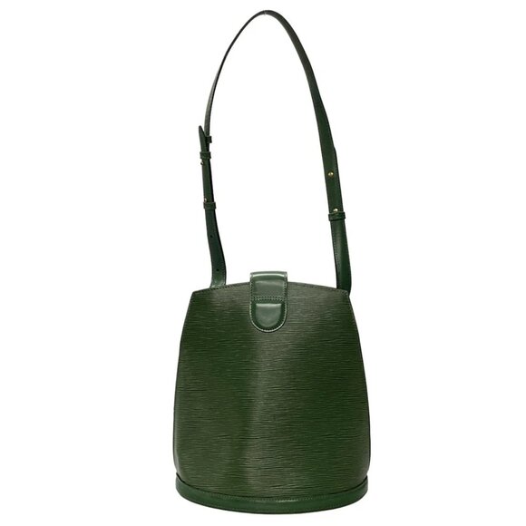 LOUIS VUITTON Cluny Borneo Green Epi - Shoulder Bag Leather 483-071725 - Picture 2 of 14